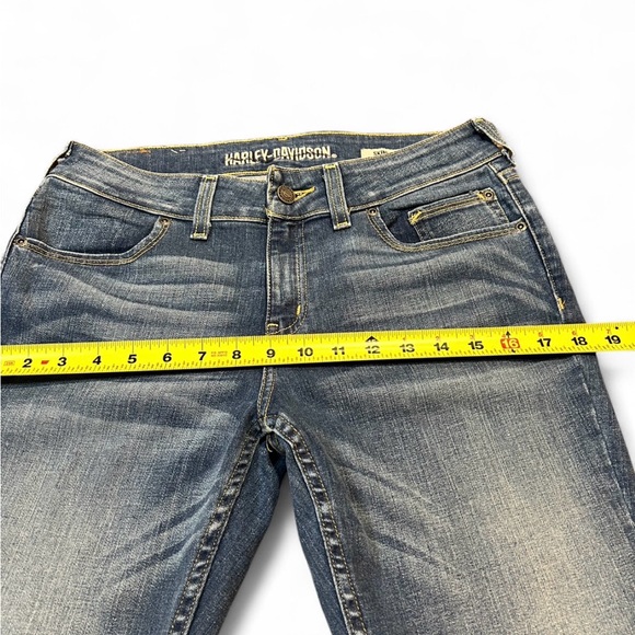 Harley-Davidson Dark Blue Skinny Jeans - Picture 5 of 8